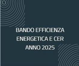 Bando EFFICENZA ENERGETICA E CER ANNO 2025 | Webinar | ore 16.00 - Camera di Commercio di Trento