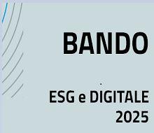 Bando ESG E DIGITALE 2025  - Camera di Commercio di Trento