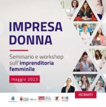 IMPRESA DONNA | Workshop | ore 14.00-16.00 e 16.00-18.00 - Camera di Commercio di Trento