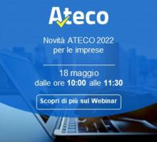 NOVITA' ATECO | un webinar per risolvere i dubbi - Camera di Commercio di Trento